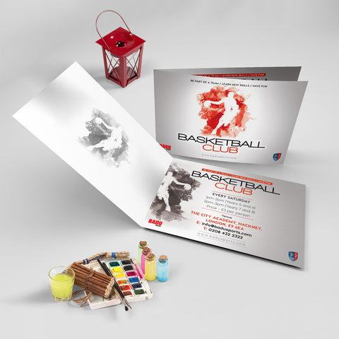 A5 250gsm Leaflets (folded)