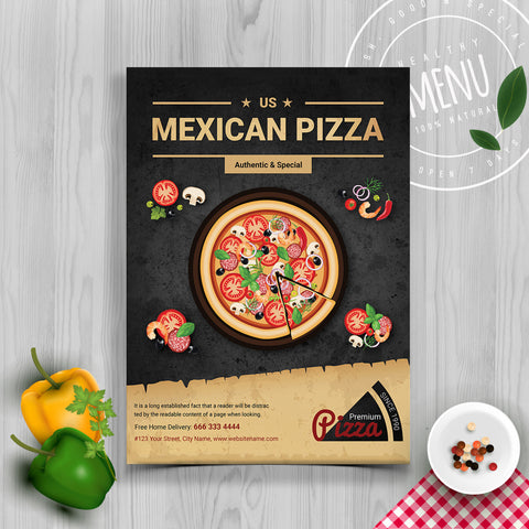 A4 leaflets 170gsm (no fold)