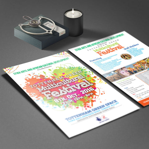 A6 Gloss Laminated Flyers (320gsm board)