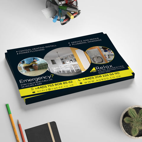 A6 Matt Laminated Flyers (450gsm)