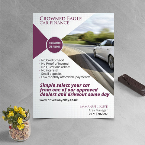 A6 130gsm leaflets (no fold)