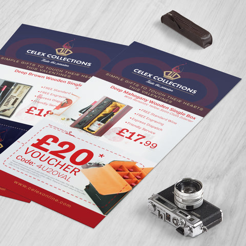 DL 130gsm leaflets (no fold)