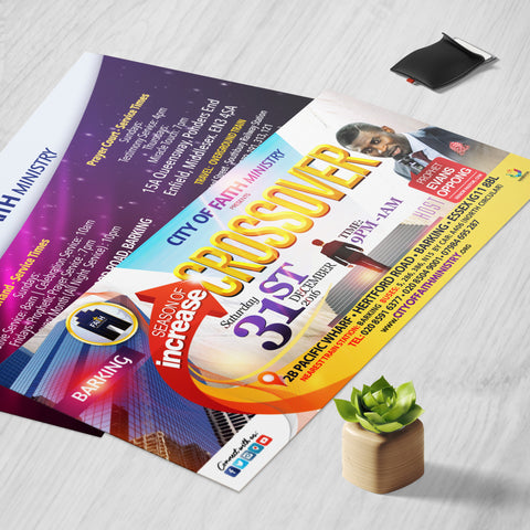DL leaflets 170gsm (no fold)