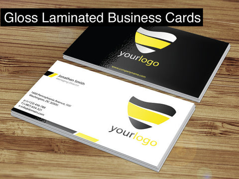 Gloss Laminated Business Cards