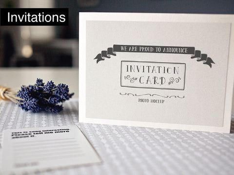 A7 Invitations 350gsm