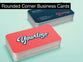 Rounded Corner Business Cards