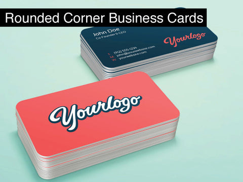 Rounded Corner Business Cards